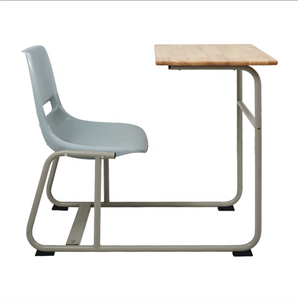 Bureaux et chaises pour étudiants, fabricant de mobilier scolaire, table d'école en bois intégrée avec chaises individuelles - Product Image 2