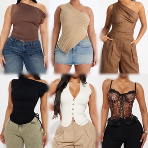 Blusa Sexy sin Espalda para Mujer, Estilo Casual, para Uso Diario, Venta al Por Mayor - Product Image 2