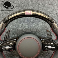 Volants de luxe en cuir et fibre de carbone LED Mercedes-Benz Classe E CLA GLC E300 Personnalisation sur mesure W166 W222 W46 W117