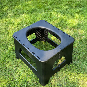 Toilette pliante d'urgence en PP pour l'extérieur, pour voiture, <span class=keywords><strong>camping</strong></span>, portable, désodorisante, pour adultes et femmes en voyage - Product Image 4