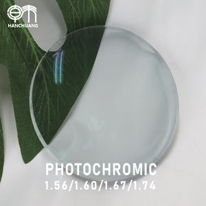 블루 라이트 차단 광 변색 1.56/1.60/1.67 사진 회색 블루 그린 UV420 SHMC 코팅 안경 광학 렌즈 - Product Image 6