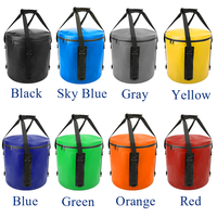 Seau de baril d'isolation thermique extérieur portable étanche grand sac de glace pliable portable packs de glacières réfrigérées