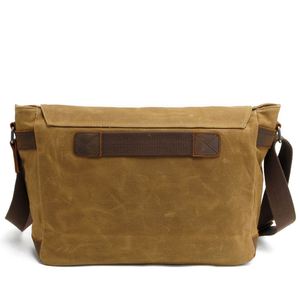 Bolso Bandolera Grande de Lona Vintage, Bolso de Viaje, Maletín, Bolso de Negocios para Portátil de 14 Pulgadas para Hombre - Product Image 2