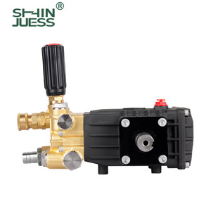 Shin Juess High Pressure Plunger Pump 200bar 18.5Lmin Brass Car <b>Washer</b> Pump Manual Operation - Product Image 2