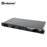 Amplificateur de son numérique Hifi KTV professionnel pour cinéma maison, 4 canaux, 8 ohms, 450 watts, 110v, stock USA