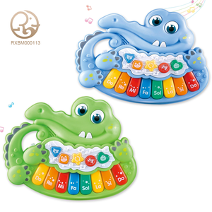 Juguete Musical Educativo para Bebés, <span class=keywords><strong>Piano</strong></span> Electrónico con Diseño de Panda de Dibujos Animados, Set de Juego para Bebés - Product Image 1