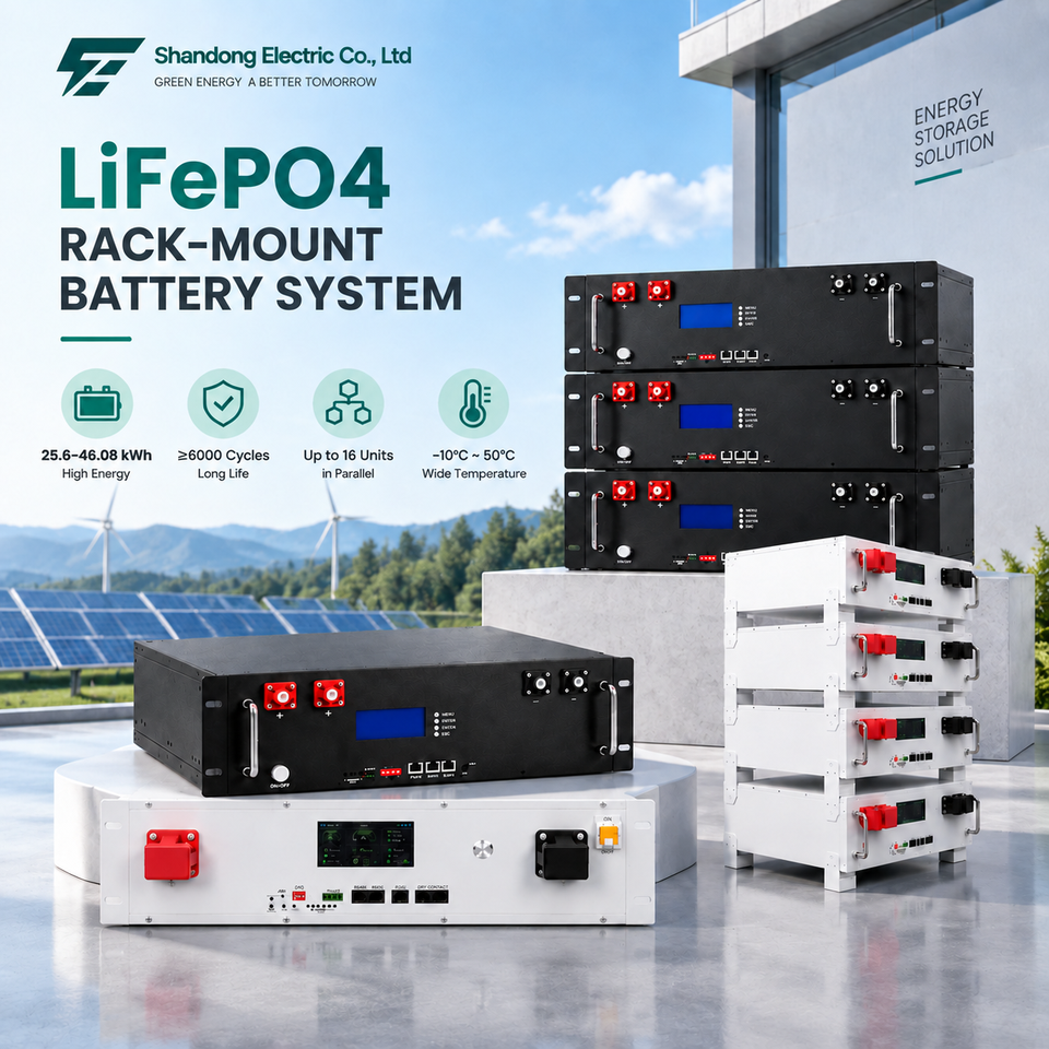 20kWh Modular Rack Mount Solar Battery Storage System for Commercial ...