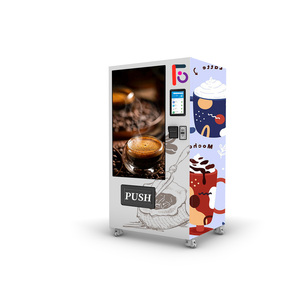 High Quality Modern Card Operated <b>Coffee</b> Dispenser <b>Machine</b> Vending With Lift System - Product Image 2