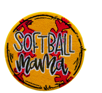 Patch en sequins brillants de grande taille personnalisé avec des lettres de dessin animé, pour le jour du match, baseball, football, chenille, à repasser sur les vêtements