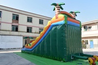 Glissière d'eau gonflable commerciale de jungle pour des enfants et des adultes pour la location de partie à vendre