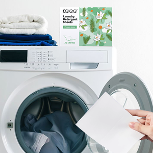 Feuilles à <span class=keywords><strong>lessive</strong></span> KELEE 100% solubles Nettoyage en profondeur Pratique Portable Comprimé à <span class=keywords><strong>lessive</strong></span> Détergent à <span class=keywords><strong>lessive</strong></span> en feuille - Product Image 5