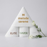 Hotel Towels Five-Star Pure Cotton Oversized Bath Towels Extra-Thick Letter Embroidery Model 007 Guesthouses Clubs Bathing