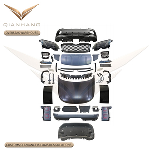Kit de carrosserie complet de conversion OEM pour Vogue L405 2013-2017 à <span class=keywords><strong>2022</strong></span>, pare-chocs avant et arrière + calandre + isolation acoustique du capot - Product Image 1