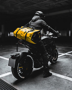 Échantillon Gratuit : Sacoche de Selle Moto en Cuir 45L à Libération Rapide, Sac de Queue pour Moto, Accessoires de Bagages ADV - Product Image 5