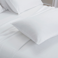 Vente en gros d'usine, ensemble de literie en satin de coton 100%, linge de lit, drap-housse pour hôtel et usage domestique