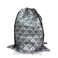 Sac à provisions promotionnel logo imprimé personnalisé sac à dos à cordon sac à cordon/sac à dos non tissé
