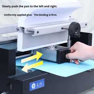 Relieuse de documents de bureau en métal Kuayin WD-40B, origine Chine, fonctionnement manuel, pour contrats, archives, fichiers, livres, utilisation graphique - Product Image 5