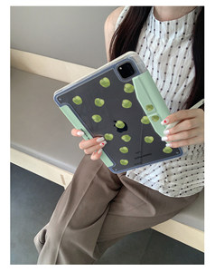 Funda Protectora Gradación Verde para Apple iPad 2025 11, Air 7/6/5, para Tablet de 10.9 Pulgadas, Pro de 11 Pulgadas, Mini 7, <span class=keywords><strong>Alex</strong></span> - Product Image 6