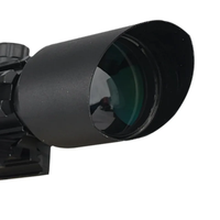 SYQT M9 Lunette de Visée 3-10X42 EG Laser Rouge et Vert Optique Adaptée à la Chasse et aux Sports de Tir