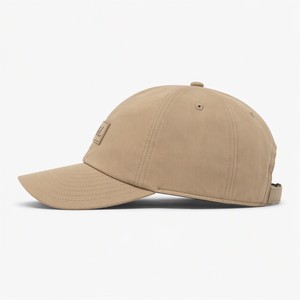 Wholesale T&L Custom Logo Leopard Oxford Faux Leather Patch 6-Panel Adjustable <b>Waterproof</b> Baseball <b>Cap</b> for Outdoor Sports - Product Image 4