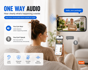 Nouvelle sonnette de porte numérique Tuya 5 pouces avec interphone, caméra de visiophone <span class=keywords><strong>sans</strong></span> <span class=keywords><strong>fil</strong></span> WIFI à double sens audio pour la maison - Product Image 4