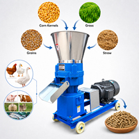 Granulateur à matrice plate pour aliments du bétail, machine à granulés pour volailles, bétail, moutons, chèvres, porcs, usage agricole à petite échelle