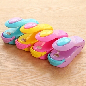 Mini portable plastic snack food packaging bag heat sealer handheld hand impulse sealing machine F190