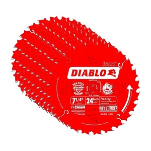 Disco de sierra circular industrial TGS <span class=keywords><strong>Diablo</strong></span> D0724A de 6 pulgadas y 24 dientes para enmarcado, prensado en caliente, OEM - Product Image 1