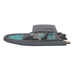 Embarcación RIB <span class=keywords><strong>de</strong></span> 32 pies para <span class=keywords><strong>Pesca</strong></span> y Recorridos a Islas, Orca Hypalon con Casco Escalonado y Cabina <span class=keywords><strong>de</strong></span> Fibra <span class=keywords><strong>de</strong></span> Vidrio, Fabricación China - Product Image 3