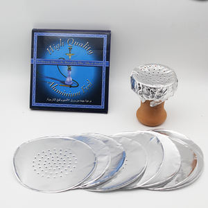 Papier de papier d'aluminium de narguilé Shisha de qualité alimentaire pré-perforé - Product Image 1