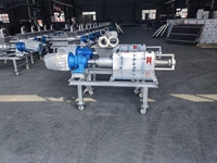 Séparateur solide-liquide à vis pour unité de déshydratation du fumier d'élevage, traitement des boues de vache et des effluents agricoles