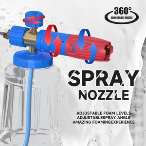 Pulverizador de nieve manual de alta presión de 1000ml con forma de abanico ajustable para limpieza de coches - Product Image 5
