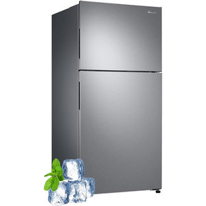 18.0 cu. ft כפור חינם שתי דלת-מקפיא מקרר עליון יצרני מקרר קירור ביתי עם מקפיא DDT-663WMU - Product Image 1