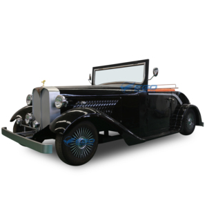 Auto Eléctrico Clásico Vintage Mini Retro de 4 Ruedas en Venta - Product Image 1
