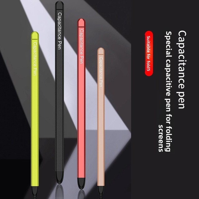 Silicone Tip Capacitive Stylus Pen for Samsung Galaxy Z Fold 6 7 S23 S24 S26 Ultra Foldable Screen Touch Pen Replacement