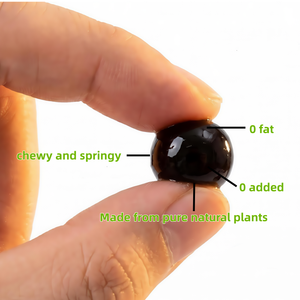 Boules de gelée aux herbes de 1 kg - Garniture de gelée aux herbes moelleuse pour la gelée de l'<span class=keywords><strong>herbe</strong></span> et le bubble tea, faible en calories - Product Image 4