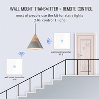 Livolo — interrupteur intelligent Tuya, commutateur WIFI sans fil RF 433Mhz 1CH, avec télécommande, usine chinoise