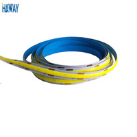 Bande lumineuse LED COB DC5V alimentée par USB, 320 LED/m, éclairage flexible haute densité