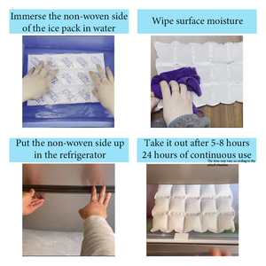 La muestra gratuita de BAOLUN puede personalizar la <span class=keywords><strong>bolsa</strong></span> de hielo <span class=keywords><strong>con</strong></span> agua de remojo rápido de <span class=keywords><strong>gel</strong></span> personalizado - Product Image 5