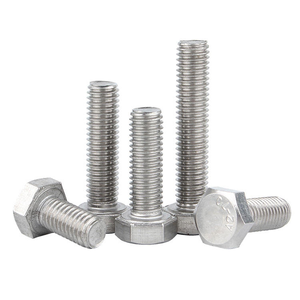 Vis à tête hexagonale ASME ANSI 3/8 7/16" 1/2" UNC UNF en acier au carbone zingué, classe 8.8, M10 <span class=keywords><strong>M13</strong></span> M16/80 - Product Image 4