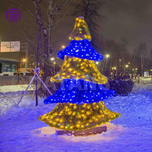 Creative Waterproof <b>LED</b> Christmas <b>Tree</b> <b>Light</b> Holiday Landscape for Garden Plaza Park Mall Street Festival Display for Sale - Product Image 2