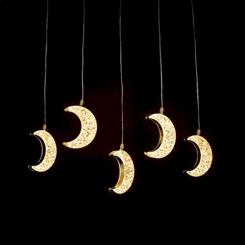 Lustre clair de lune à 10 têtes