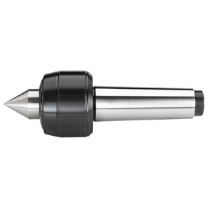 Contre-porteuse rotative Fervi, cône Morse 2, pour tour manuel, longueur 152 mm, 2500 tr/min max. - Product Image 1