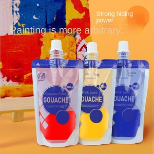 Minghua 100ml blanc sac Gouache Pigment supplément gros toile <span class=keywords><strong>peinture</strong></span> <span class=keywords><strong>peinture</strong></span> - Product Image 2
