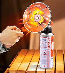Mini Calentador de Gas Infrarrojo Portátil, Estufa de <span class=keywords><strong>Butano</strong></span> para Acampar al Aire Libre en Invierno, Estufa de Gas Natural de Hierro y Acero para Uso Doméstico - Product Image 2