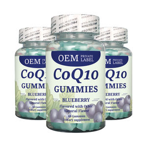 Gomitas de CoQ10 al por Mayor, Coenzima <span class=keywords><strong>Q10</strong></span> Natural, Apoyo Energético Diario, Ingredientes de CoQ10 Añadidos - Product Image 2
