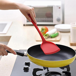 Pelle en Silicone antiadhésive résistante à la chaleur, <span class=keywords><strong>spatule</strong></span> <span class=keywords><strong>de</strong></span> <span class=keywords><strong>cuisine</strong></span>, poêle à frire, ustensile <span class=keywords><strong>de</strong></span> <span class=keywords><strong>cuisine</strong></span> - Product Image 3
