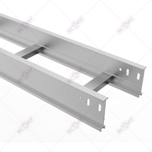 Bandeja de cables de aleación de aluminio estilo escalera para colocar cables en diferentes direcciones Bandeja de cables de aluminio - Product Image 6