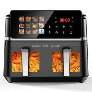 <span class=keywords><strong>Friteuse</strong></span> à air numérique intelligente AOJA Design à double zone, 8L, 12L, 10L, sans huile, avec écran LCD, bon prix - Product Image 1