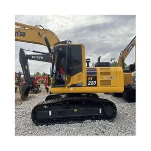 Sell Used Medium-sized Komatsu 200-8mo Pure Earthwork Excavator With Stable Performance Large Parts Without Maintenance And Comp